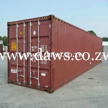 40ft container for sale zimbabwe