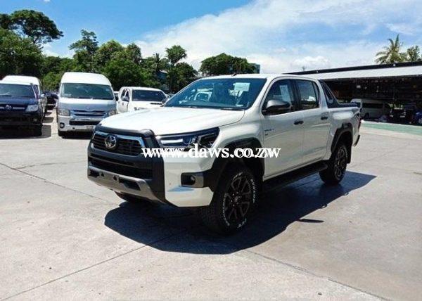 DTP02 Toyota Rocco 2020 2.8l Hilux Pickup Truck for sale Zimbabwe Daws front