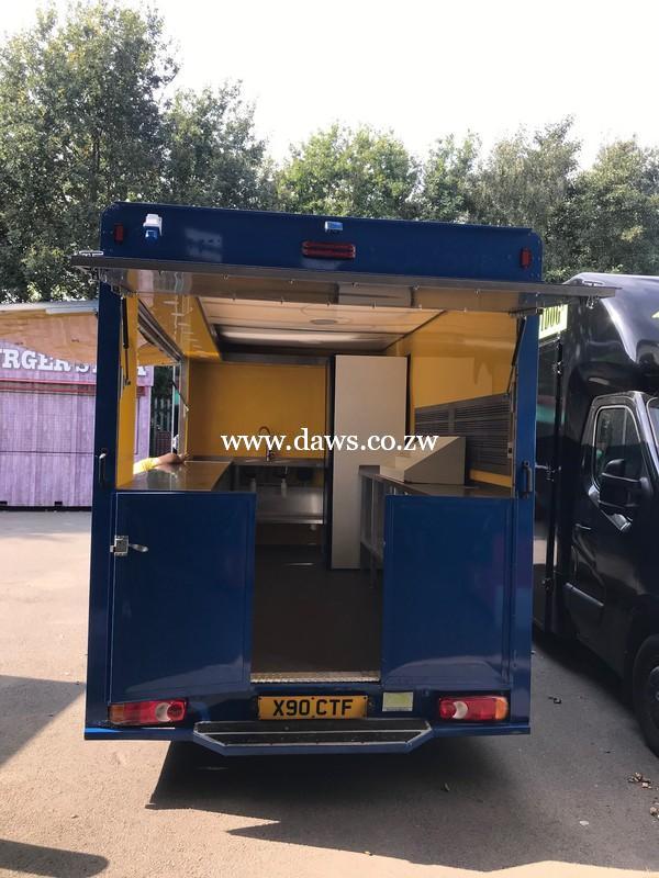 Vauxhall Movano Box Van food catering trucks for sale in Zimbabwe2