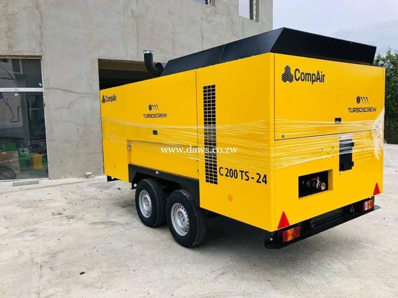 COMPAIR C200 air compressor - Daws Plant & Machinery Zimbabwe