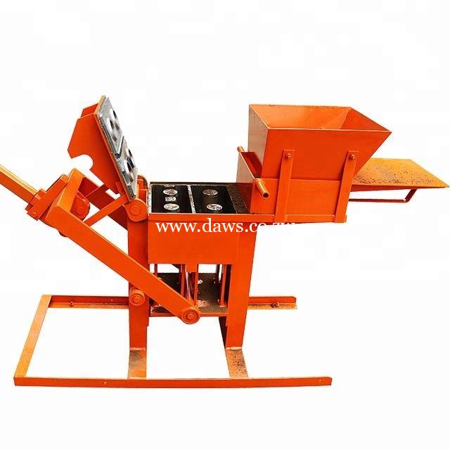 SHM2-40 manual hand press clay interlocking brick block (brick and tile ...