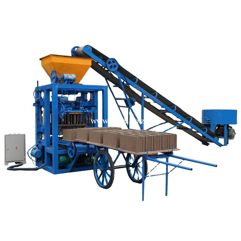 QT4-24 semi automatic brick machine, 13.45kw (brick and tile) - Daws ...