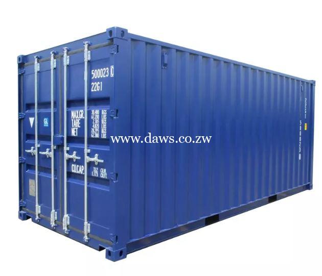 Ace 20ft container - Daws Plant & Machinery Zimbabwe
